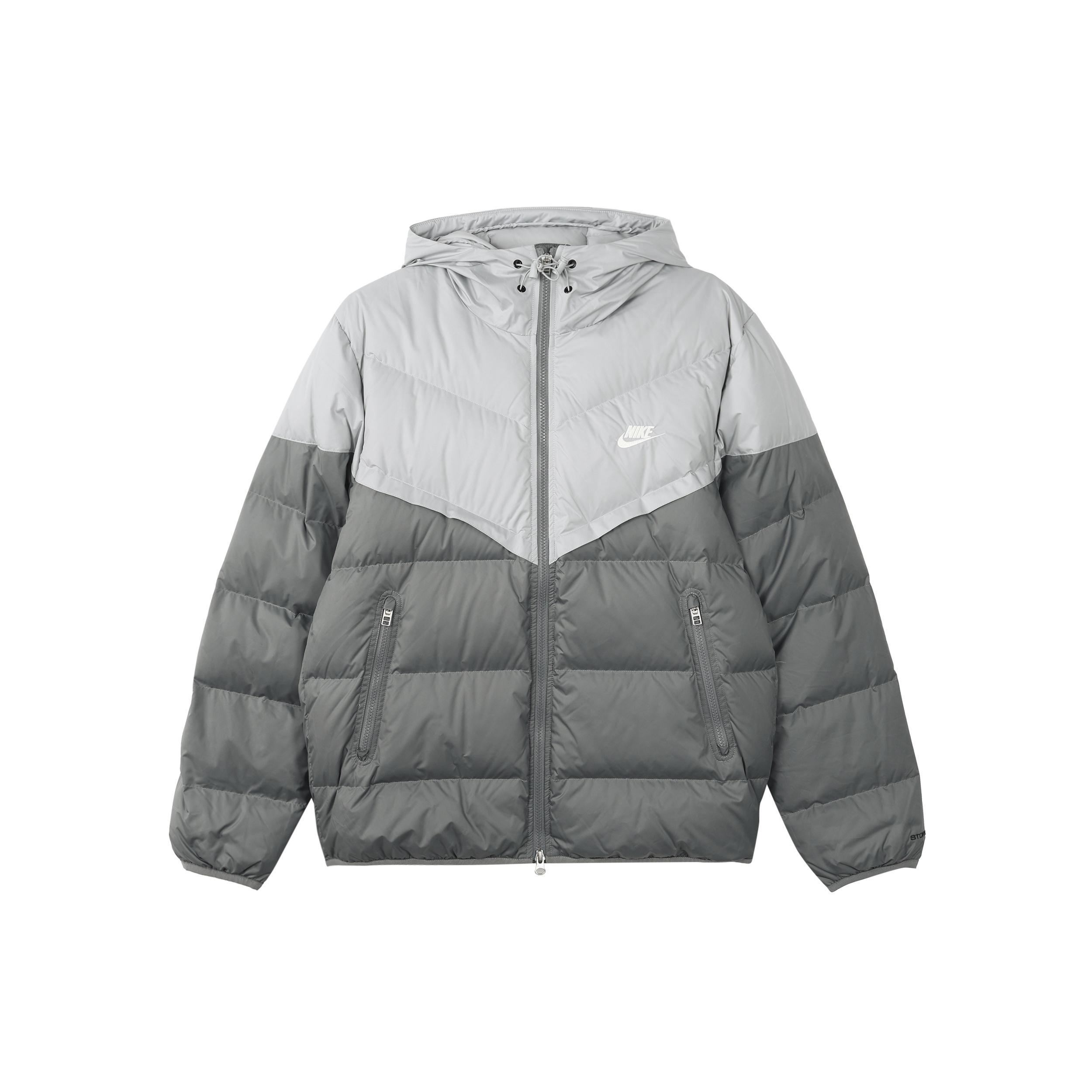 Nike Storm-FIT Windrunner Down Jacket Grey Men s FB8178-077 XS
