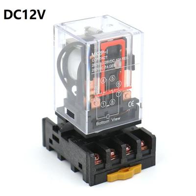 For Electrical Components General Purpose Relay Power Relay Relay Control As Show Flame Retardant Base Plug-in Socket
