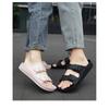 Unisex Double Buckle Slide Slippers Comfortable Non-Slip Sole Lightweight Casual Footwear