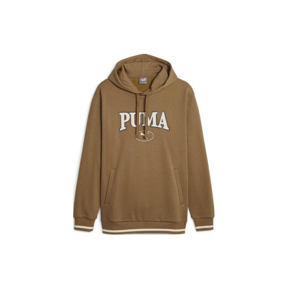 PUMA Unisex Downtown Relaxed Graphic Hoodie Brown 678401-93 S
