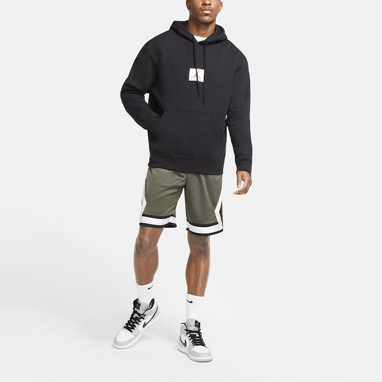 Jordan Sweatshirts Men's Black Hooded Moderate Regular CV6147-010