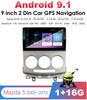 9'' Android 9.1 1Gb 16Gb Car Stereo Radio Gps For Old Mazda 5 Multimedia Player
