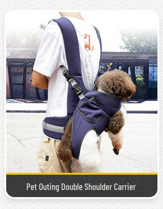 Second Generation Adjustable Dog Backpack - Summer Breathable, In Stock