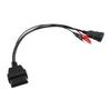 3 Pin To 16 Pin OBD2 Adapter Connector Diagnostic Cable for Fiat Alfa Lancia