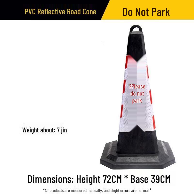 DAXTE Rubber Traffic Cone