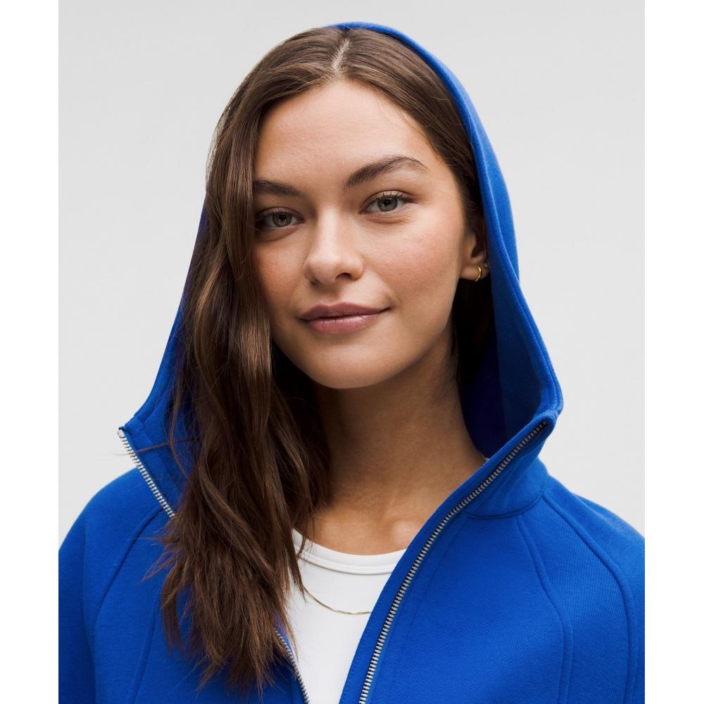 Lululemon Scuba Oversized Half Zip Hoodie Galactic Cobalt