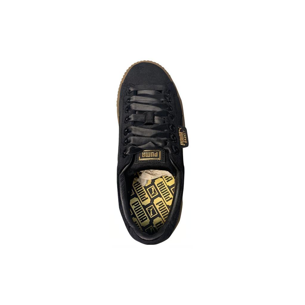 (WMNS) PUMA Suede Platform 'Black' Damskie 366721-03