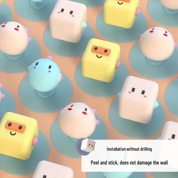 Creative Anti-Collision Pad: Cute No-Trace Doorstop & Bumper