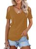 Women's 2023 Fashion Off-the-Shoulder Short Sleeve T-shirt