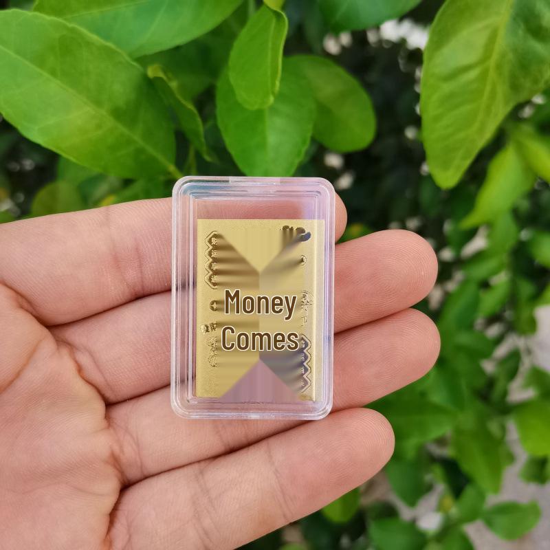 Gold 999 Leaf Phone Sticker: Wealth-Attracting Back Sticker, Ideal Birthday Gift