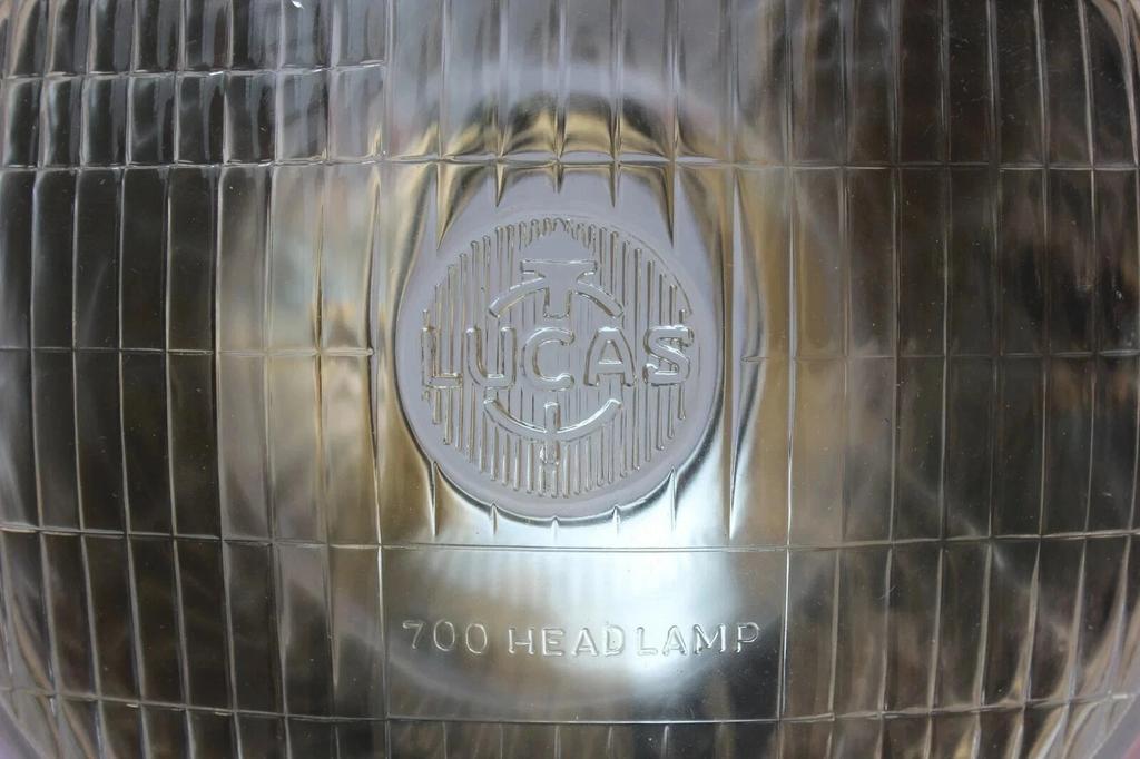 Conversion Lucas Head Lamp Light Beam Lens 7" 516798, 51801, 99-0686, 99-1156