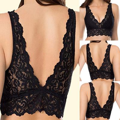 Sexy Bra Temptation See-through Vest Lace Lingerie