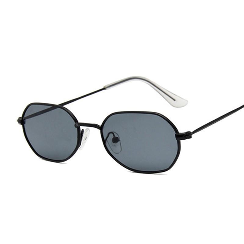 New Red Brand Designer Vintage Oval Sunglasses Woman Retro Clear Lens Eyewear Square Sun Glasses For Female Male Uv400