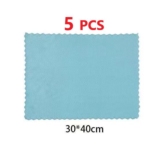 Kitchen Microfiber Fish Scale Towel Cleaning Glass Rag Cleaning Windows Rag Multi-Purpose Super Absorbent Microfiber Fish Scale Towel