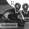 1 Pair Face Shield Windshield Visors Base with Screw Helmets Accessories for SOMAN 965 PA901 Visors Gear Base Plate