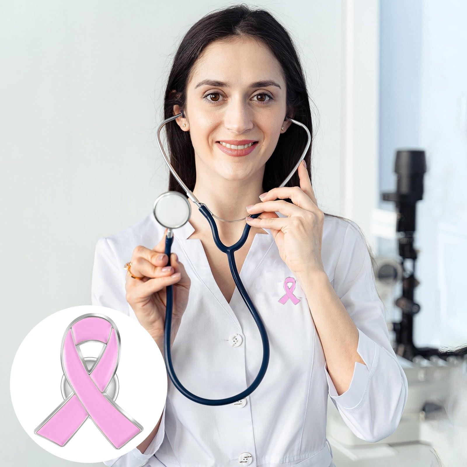 

Универсальная октябрьская брошь, женская брошь с надписью «Grand Awareness», модные элегантные аксессуары, ленточная железная булавка на лацкан, октябрьская булавка, элегантная ленточная булавка на грудь One Size розовый