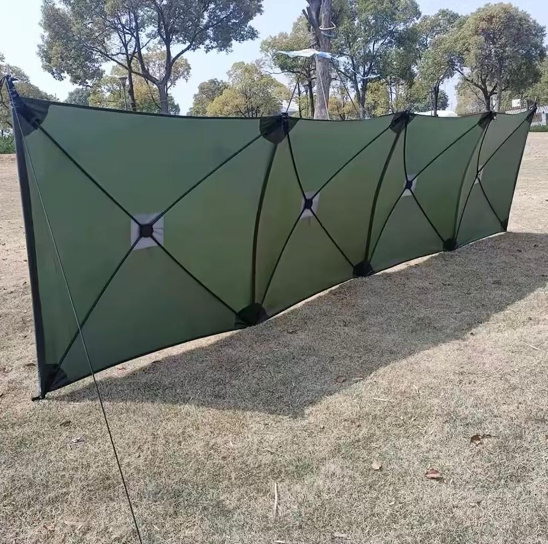 

Складной ветрозащитный щиток для кемпинга, складной ветрозащитный экран для кемпинга, большая площадь, ветрозащитный экран для кемпинга, снаряжение для кемпинга M