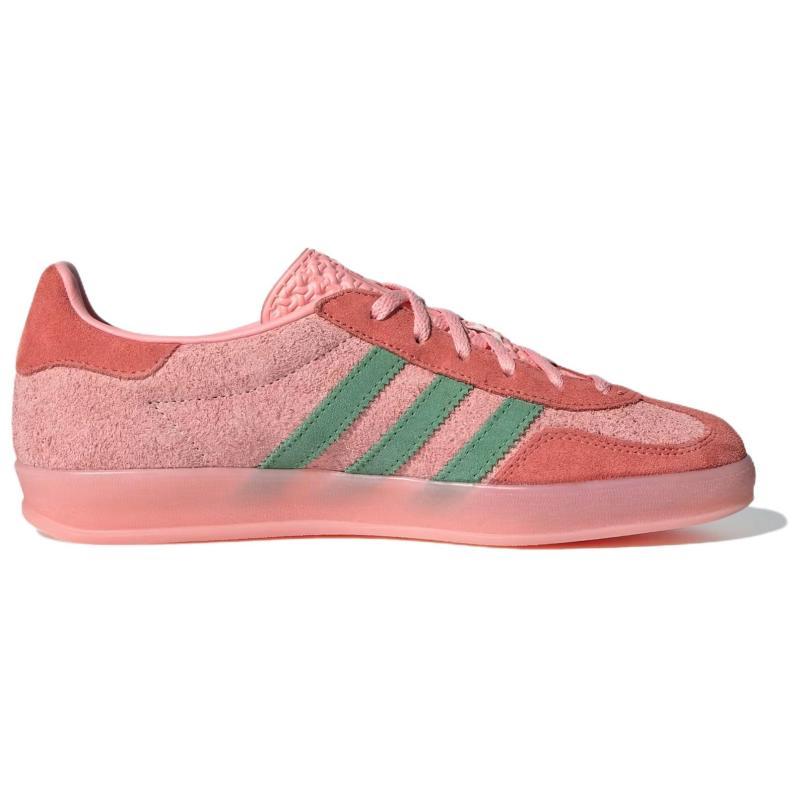 Adidas Women's Gazelle Indoor 'Pink Spark Preloved Green' Women's Sneakers IG6782