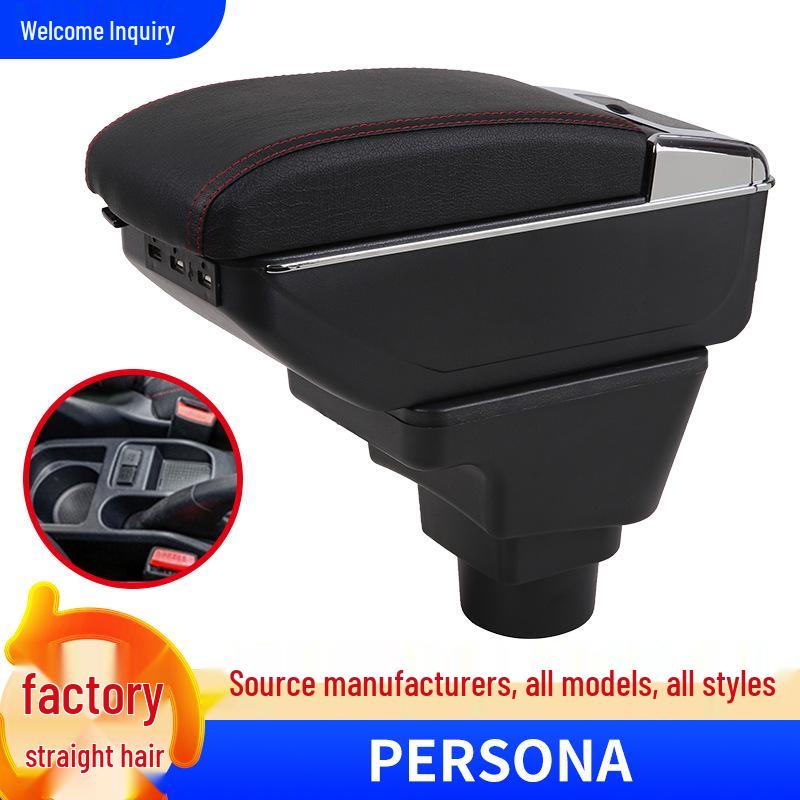 Proton Persona/Iriz Car Center Armrest Storage Box Single Layer - Gray