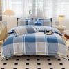 Skin-friendly Cotton Plant Cashmere Thickened Sanded Four-piece Bedding Set Dormitory Three-piece Set Bed Sheet Quilt Cover
