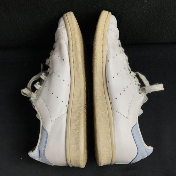 Adidas Stan Smith Low Cut Leather Sneakers 5.5 23.5 White men(USED)