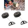 Pack Of 2 Replacement Petrol Fuels Oil Caps Suitable For MS180 MS170 MS018 MS017 Chainsaws Easy To Install Black Plastic