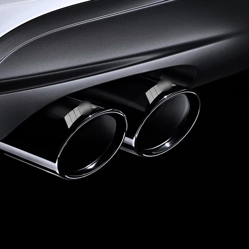 For BMW 1 2 3 4 5 Series X1 3GT F20 F22 F30 F32 F34 F36 F10 F48 Car-Styling Rear Exhaust Pipe Cover Trim Frame Auto Accessories