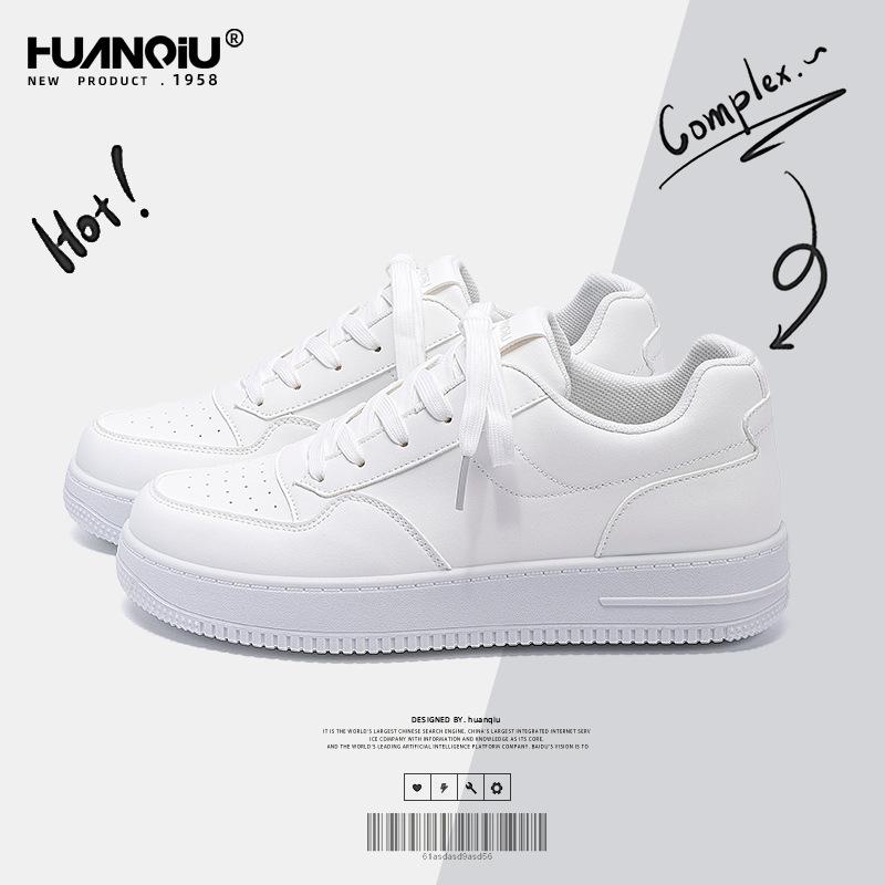 Global board shoes summer ZHQ-HY628-G new versatile casual inner height increase white shoes trendy shoes men's
