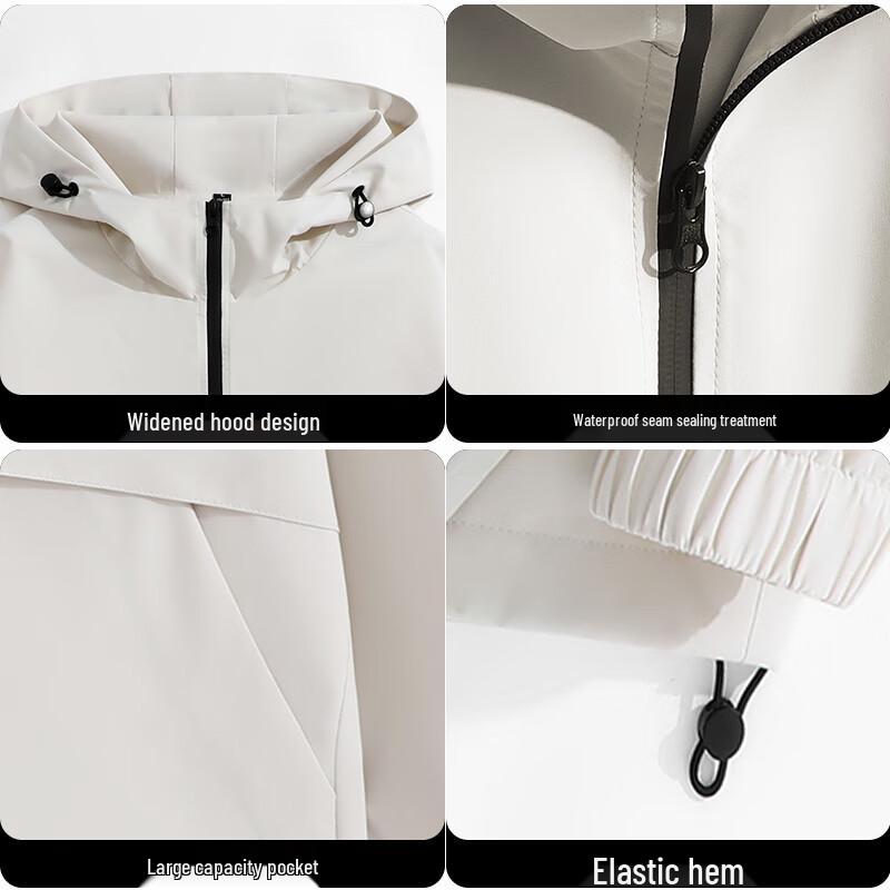 Baleno 2025 Spring Men's Retro Stand-Collar Windbreaker Jacket
