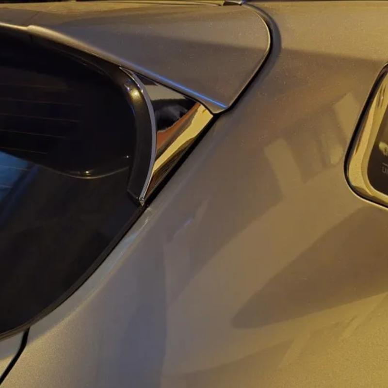 ABS Chrom Auto Auto Heckscheibe Heckklappe Spoiler Zierleisten Abdeckung Passform für Nissan Qashqai J11 2014 2015 2016 2017 2018 Styling