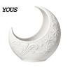 Artistic Moon Star Planter Crescent Planter, Plant Holder, Elegant Unique Shape Flower Pot for Indoor Outdoor Home Decor, Lovers Gift Vine Texture