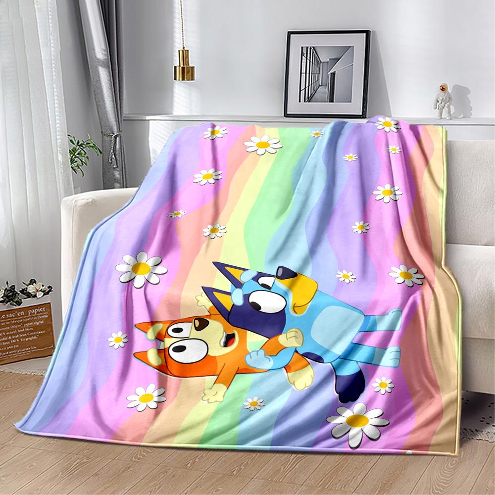 Bluey Bingo Adventure Blanket Ultra-Soft Great for Sofa Chair Bed All-Season Use Stylish Decor Gifts For Family Or Friends