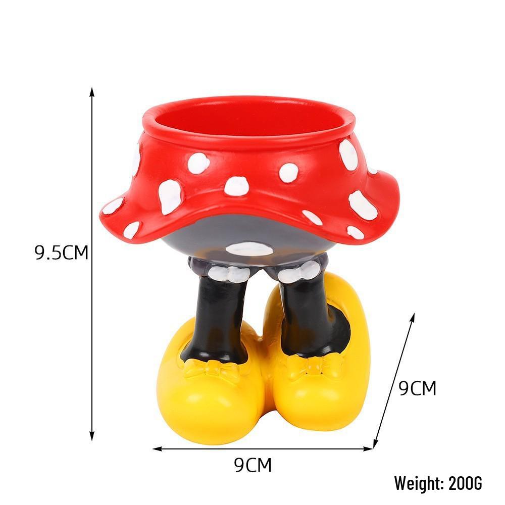 

Adorable Little Person Flower Pot: Resin Succulent Vase for Creative Home Decor