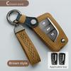 Leather Flip Key Fob Cover For Toyota Camry Xv40 Xv50 Corolla E140 Rav4 Xa30 Xa40 Highlander Xu40 Xu50 Prado J150 Key Case