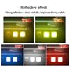 150PCS Safety Reflective Stickers Strip Waterproof High Visibility Warning Reflector Tape for Night Riding Walking Car Sticker