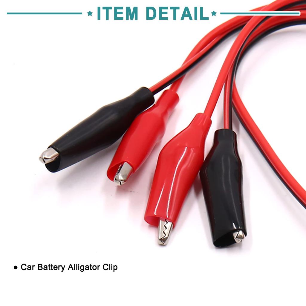 ACROPIX Car Battery Insulation Test Clip Wiring Alligator Clamp Clip