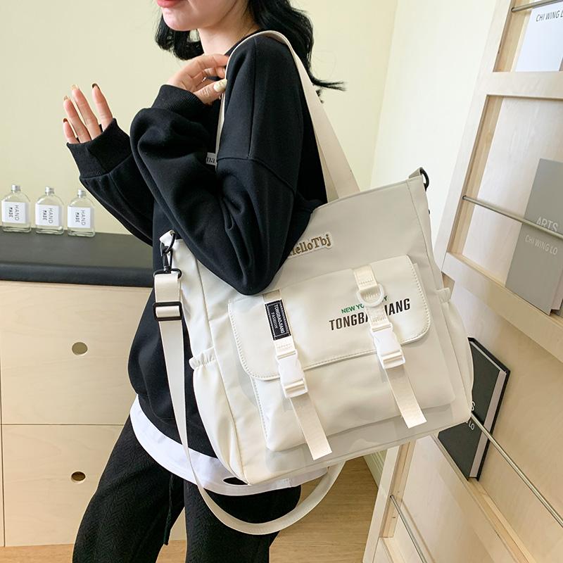 Women's Shoulder Bag Student Classes Crossbody Bag Large Capacity Tote Bag Messenger Bag