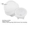 1 Set Snake Egg Jar Silicone Mold Clay Gypsum Cement Epoxy Resin Casting Mold DIY Crafts Snake Egg Shape Storage Box Ornament Making Mould
