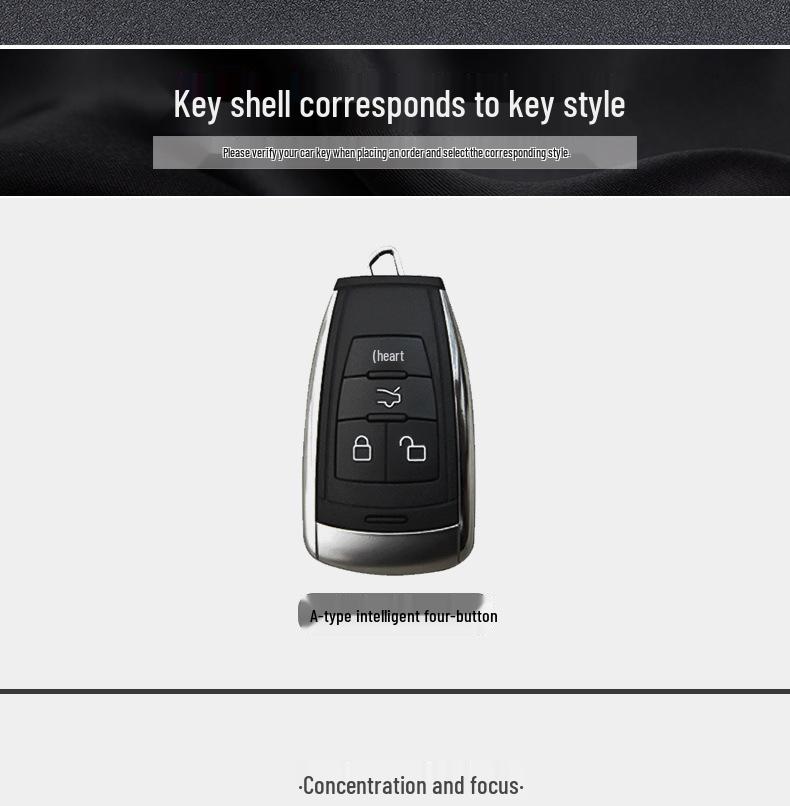 BAIC-Marvel Car Key Cover: Stylish & Personalized Remote Shell with Buckle