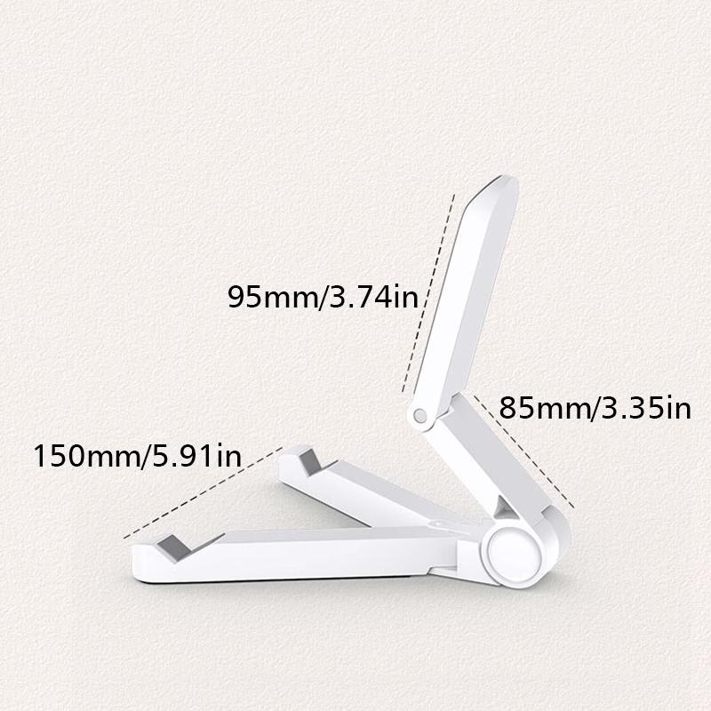 1 buc Suport Tabletă Ușor de Transportat Suport Tabletă Suport Retractabil Suport Pliabil pentru Telefon Mobil Material Plastic Multicolor