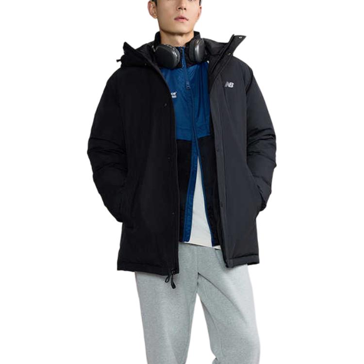 New Balance Warm Down Jacket Men's Black AMJ43360-BK
