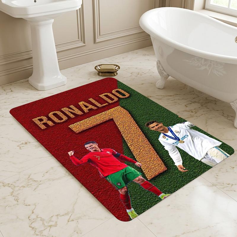 Ronaldo Living Room Nonslip Area Rug Soft Carpet For Bedroom Game Playroom Sofa Office Home Decor Doormat Christmas Gift C926400