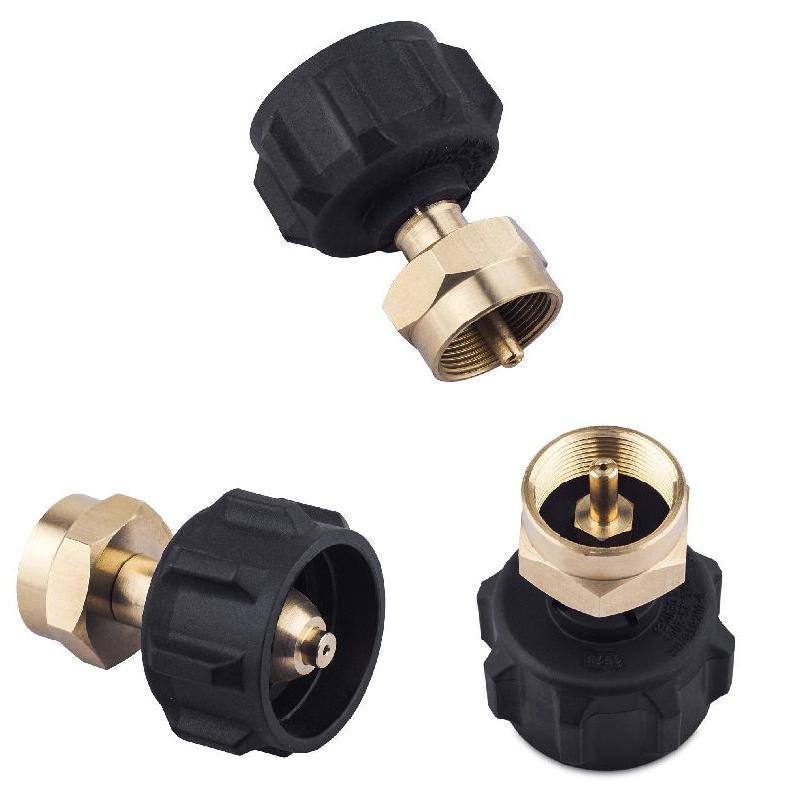 100/% de latão gás Lp adaptador refil propano 1 Lb aquecedor acoplador tanque cilindro
