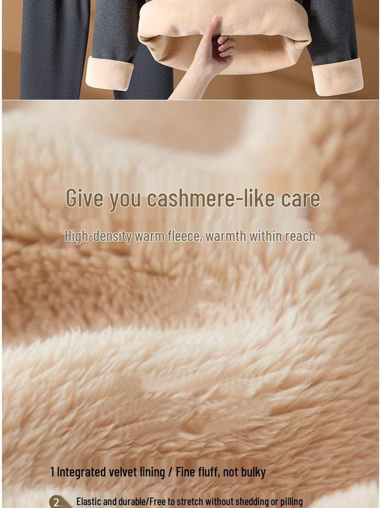 Ανδρικό Σετ Θερμής Εσωτερικής Ένδυσης από Παχύ Μαλλί Αρνιού - Φούτερ & Παντελόνι Φθινόπωρο/Χειμώνας για Προστασία από το Κρύο