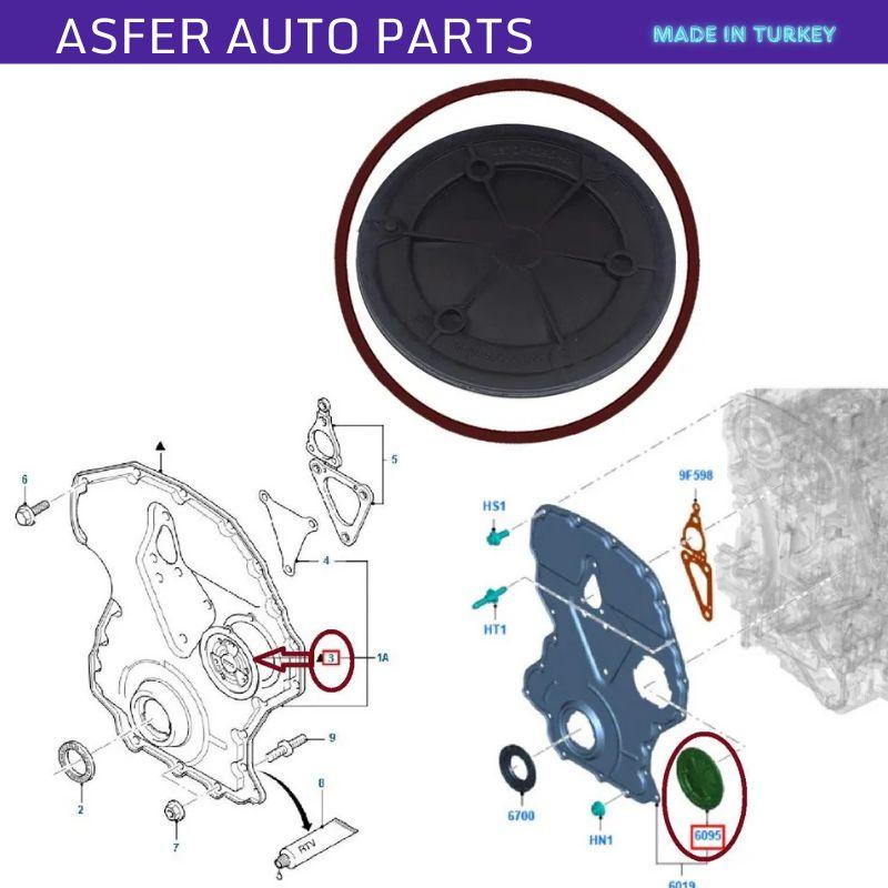 Diesel Ignition Chain Cover For Oem 3S7Q6095AA 1253779