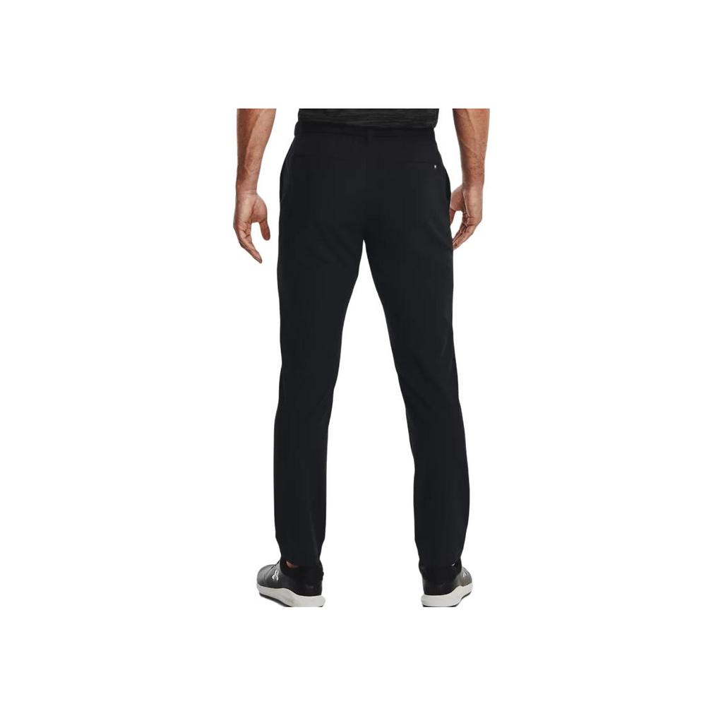 Under Armour Drive Chill Solid Breathable Golf Tapered Knit Pants Men pants Black 1369999-001