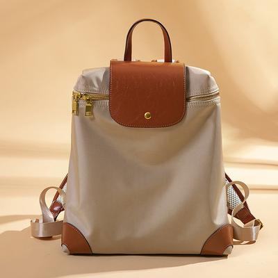 New Lightweight Nylon Cloth Backpack Large Capacity Versatile Travel Bag Commuter Oxford Cloth Backpack