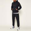 EMPORIO ARMANI Knitted Sweatpants Men's Navy Blue Moderate Cuffed Pants 8N1P91-1J04Z-0922