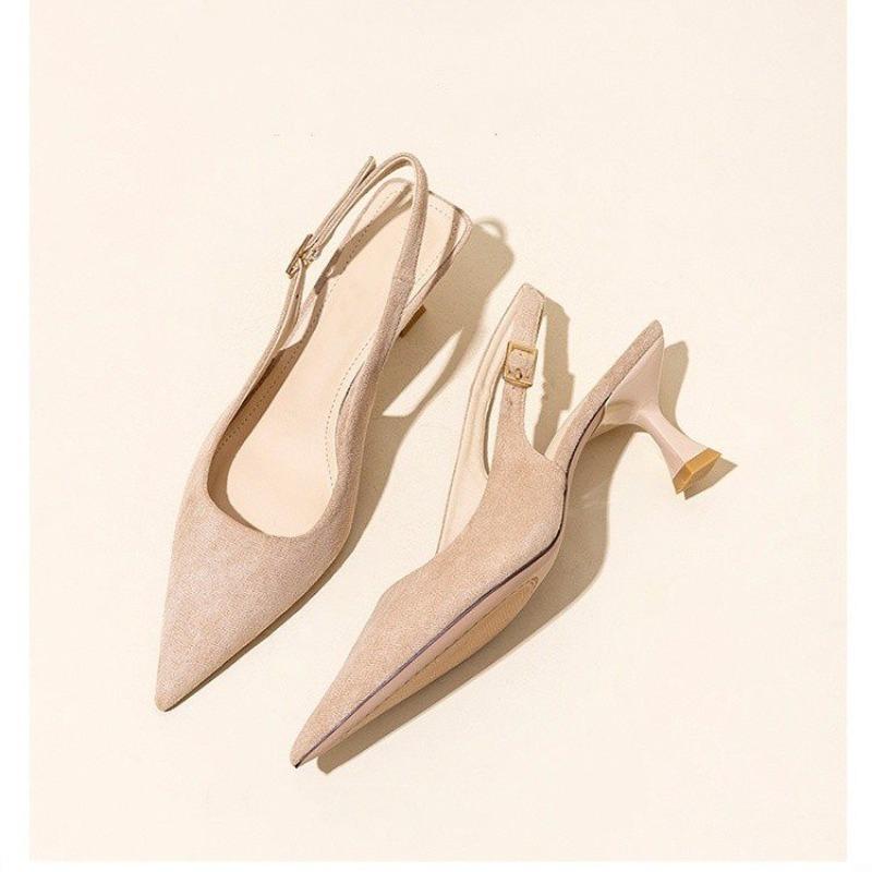 New Autumn Women's Shoes Women's Pumps Pointed Toe High Heels Shallow Women's Sandals Singles Shoes