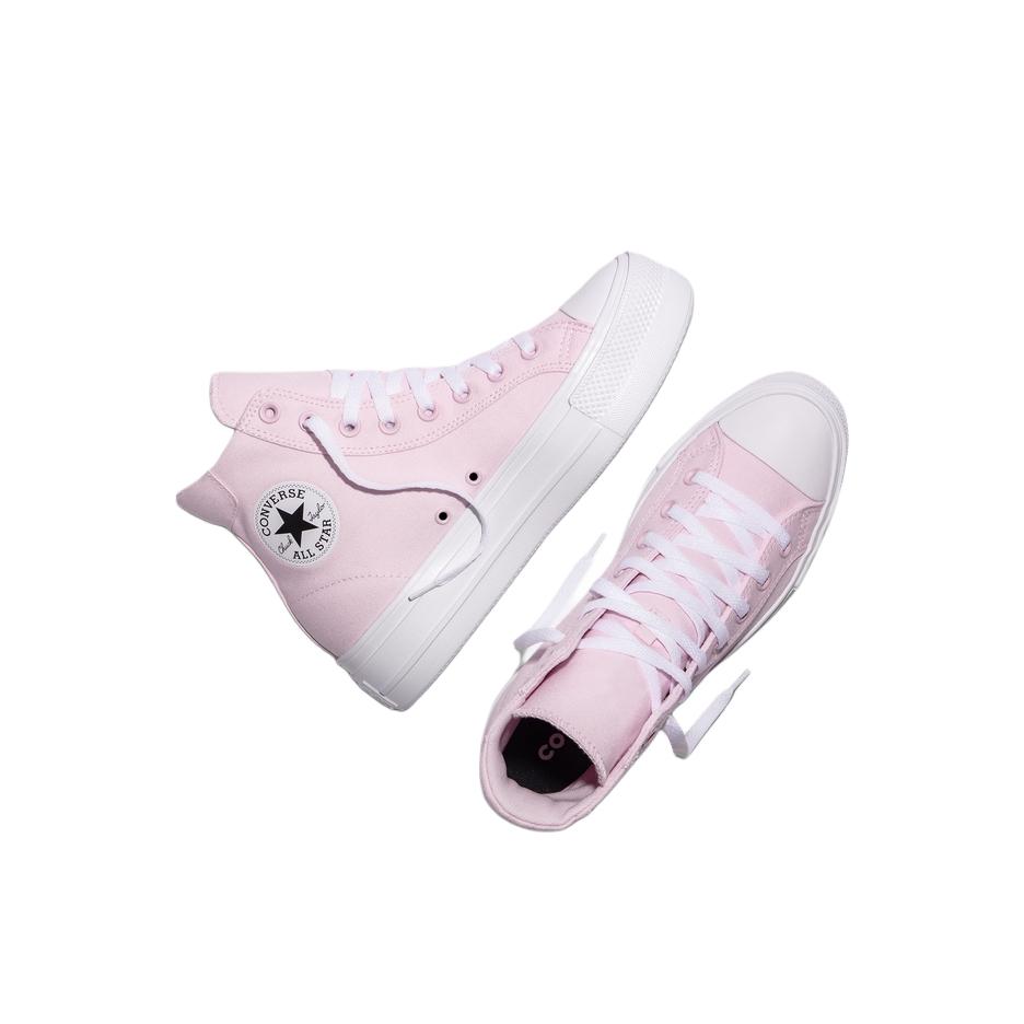 Converse Day One Platform Thick Sole Round Toe Support High Top Canvas Shoes Women Sneaker A19322C